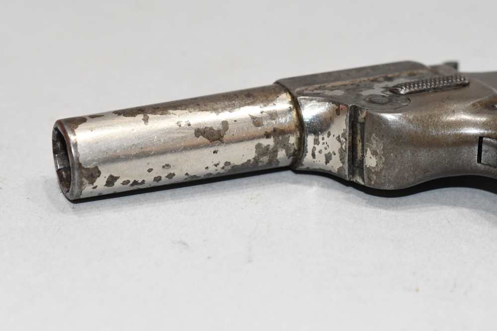 Rare CH Ballard Iron Frame Single Shot Break Action Derringer Pistol 41 RF -img-15