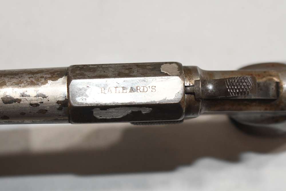 Rare CH Ballard Iron Frame Single Shot Break Action Derringer Pistol 41 RF -img-18