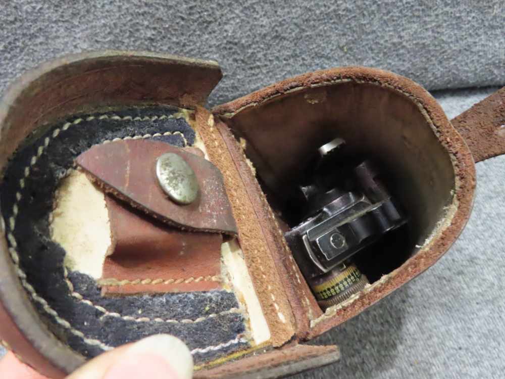 WWII-VIETNAM M4 SIGHT FOR 60mm MORTAR WITH WORKING KNOBS/CASE-img-22