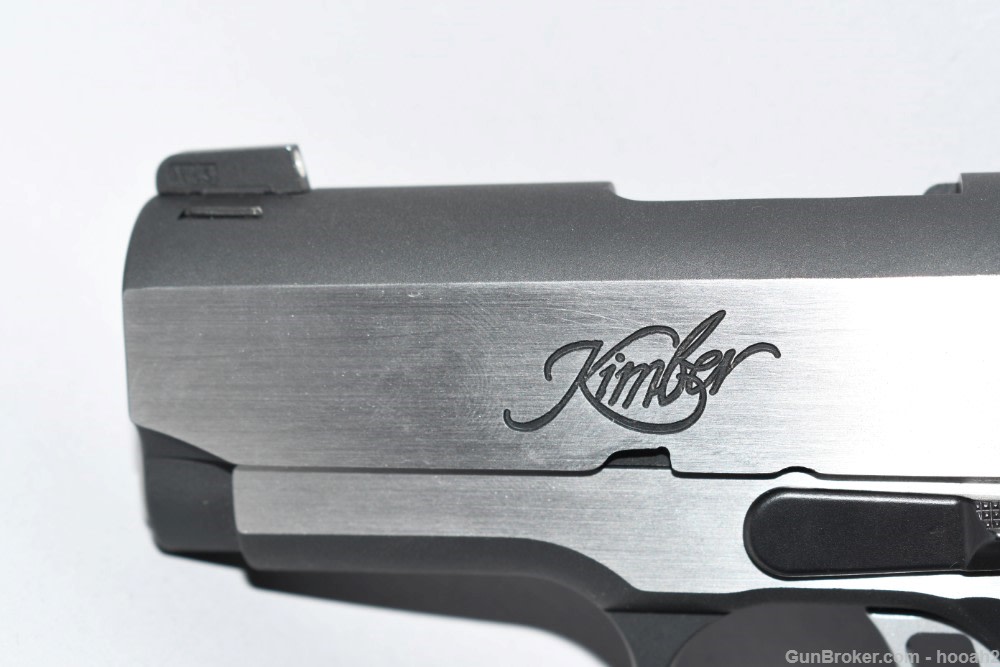 Wonderful Kimber Eclipse Ultra II 3.25" 1911 45 ACP Pistol W Case-img-9
