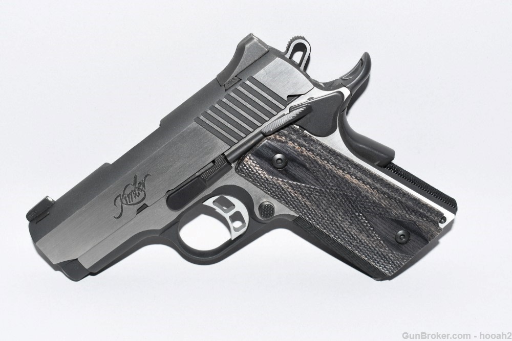 Wonderful Kimber Eclipse Ultra II 3.25" 1911 45 ACP Pistol W Case-img-6