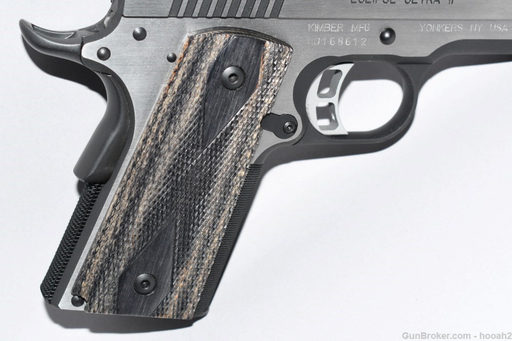 Wonderful Kimber Eclipse Ultra II 3.25" 1911 45 ACP Pistol W Case-img-3