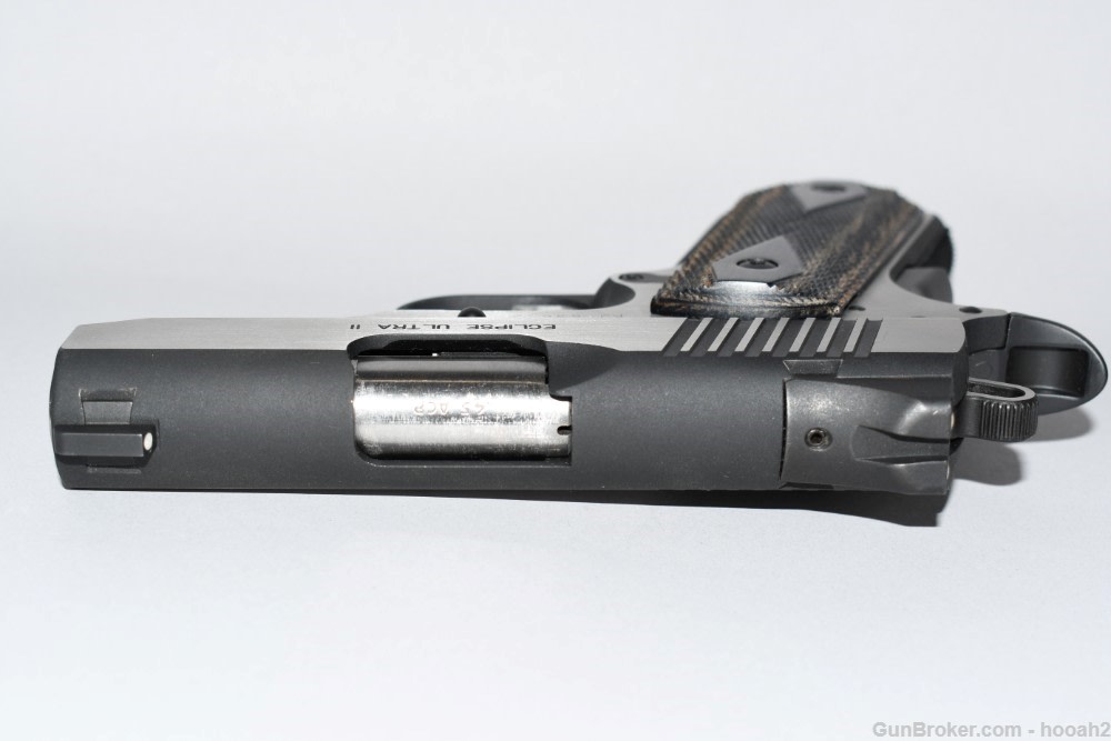 Wonderful Kimber Eclipse Ultra II 3.25" 1911 45 ACP Pistol W Case-img-10