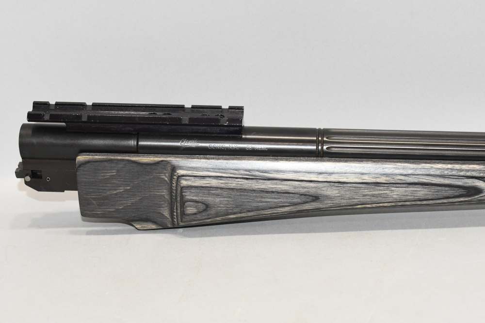 Scarce Gonic Arms Thompson Center Contender 35 Rem 24" Fluted HB -img-1