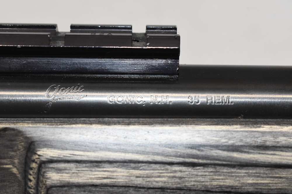 Scarce Gonic Arms Thompson Center Contender 35 Rem 24" Fluted HB -img-17