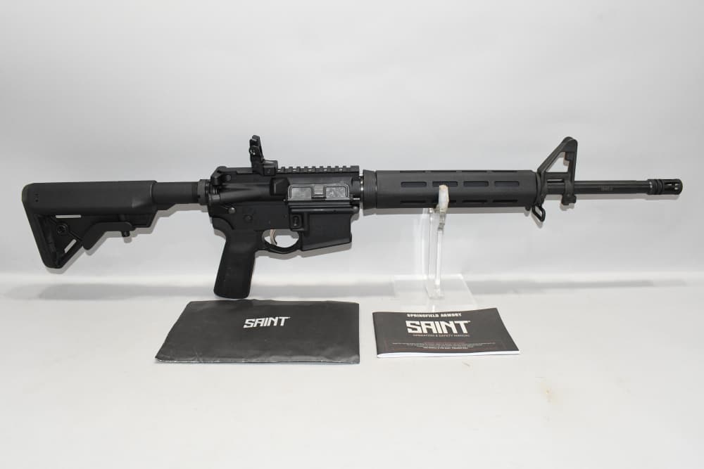 Wonderful Springfield Saint Semi Auto Rifle 5.56 NATO 16" Bbl 1/8 Twist-img-0