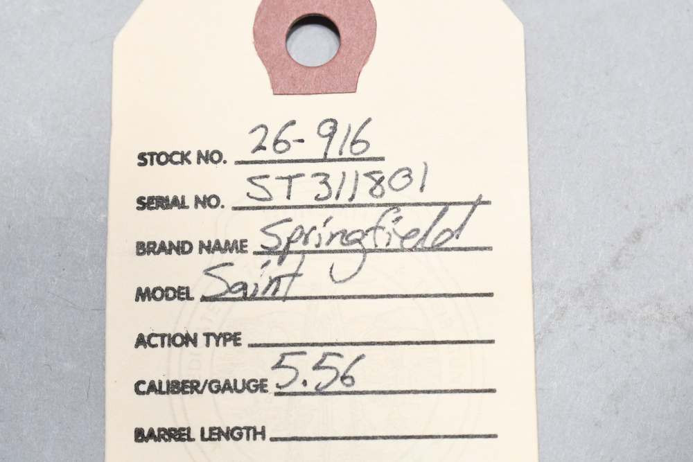 Wonderful Springfield Saint Semi Auto Rifle 5.56 NATO 16" Bbl 1/8 Twist-img-1