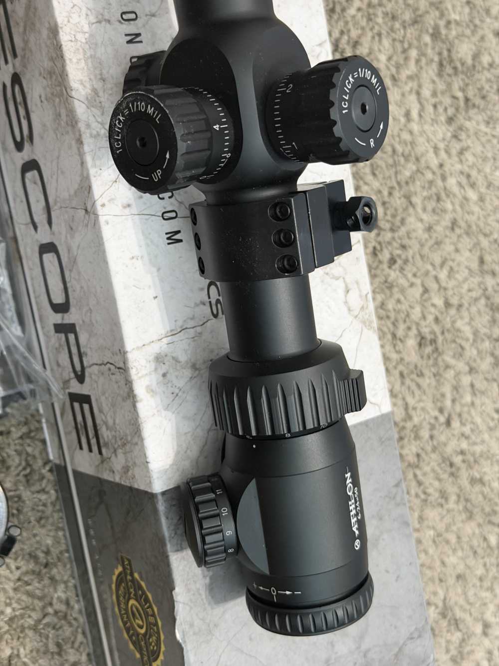 Athlon Argos BTR 6-24x50 mm APMR FFP IR MIL LNIB illuminated -img-5