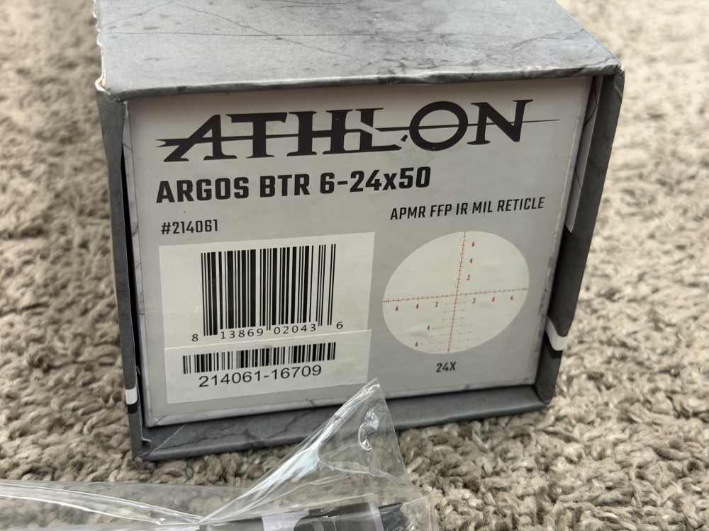Athlon Argos BTR 6-24x50 mm APMR FFP IR MIL LNIB illuminated -img-9