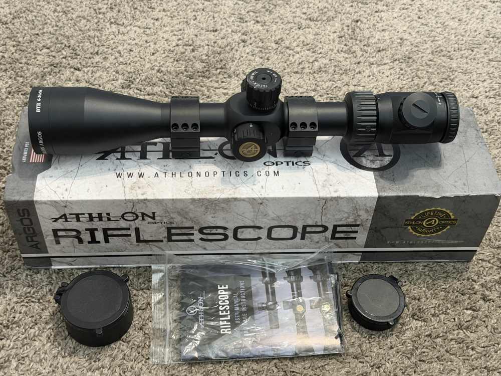 Athlon Argos BTR 6-24x50 mm APMR FFP IR MIL LNIB illuminated -img-0