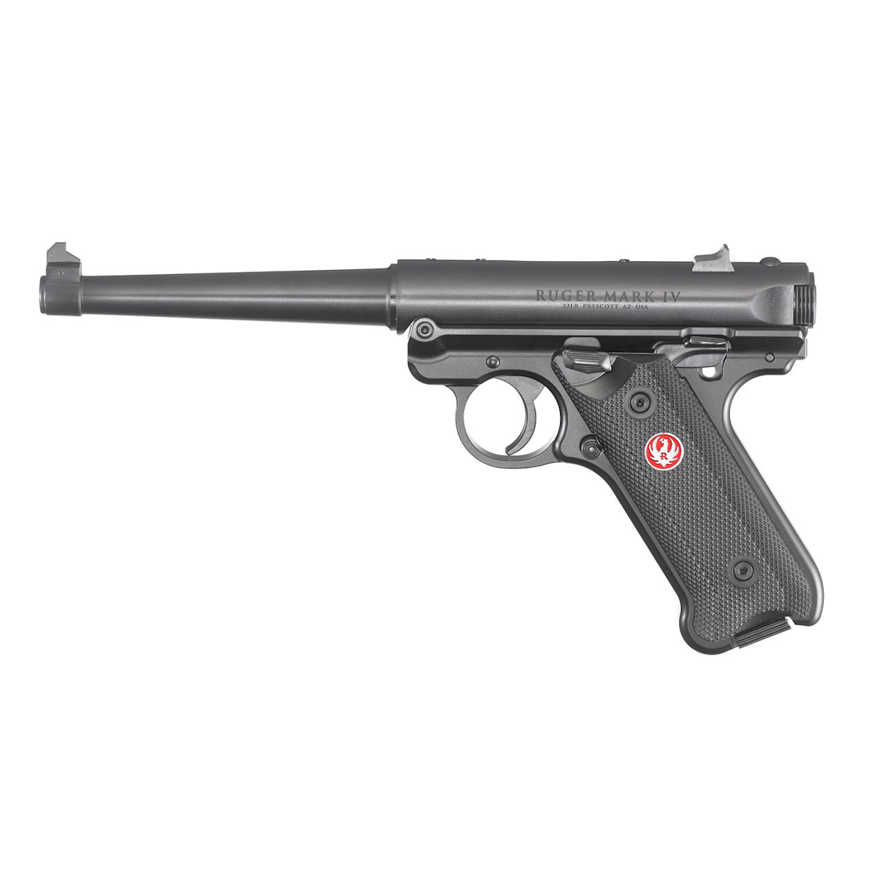 Ruger Mark IV Standard 22 LR 6 Black Pistol-img-0