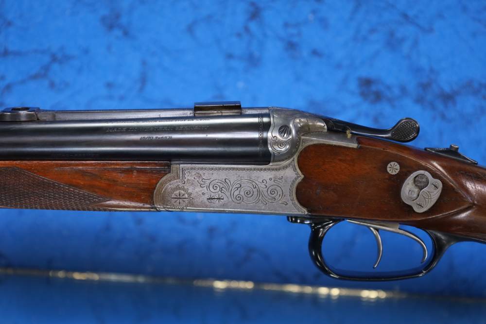 Sauer & Sohn 3000 Drilling 7x65R |16ga Numbers Match Mfg 1966 C&R Eligible-img-9