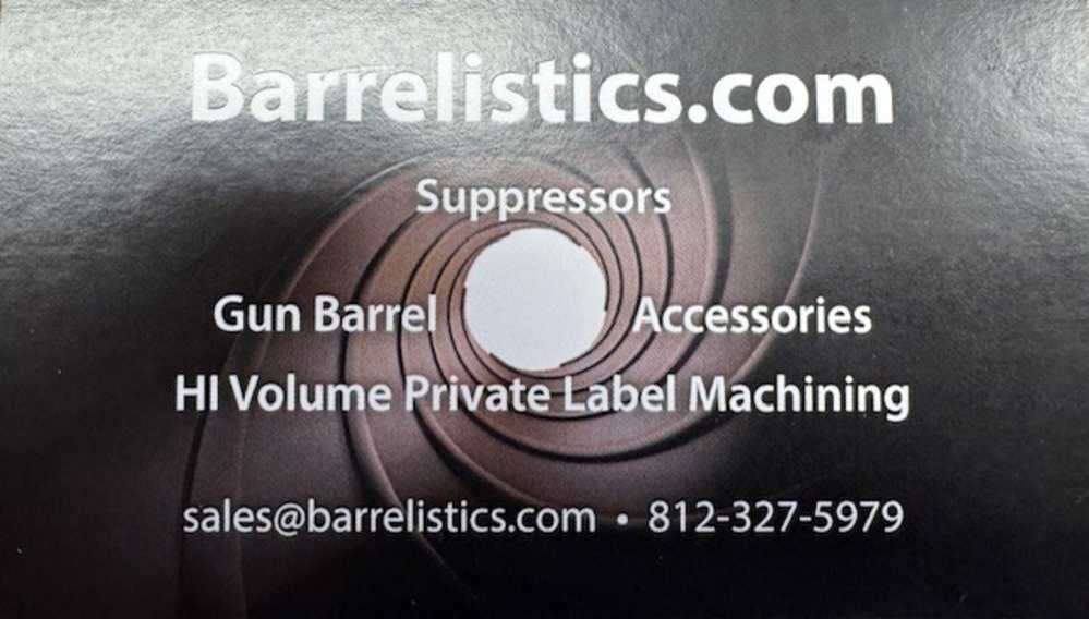 BARRELISTICS 22LRP WITH REPLACEABLE CARBON FIBER BAFFLES 10 Sets-img-3