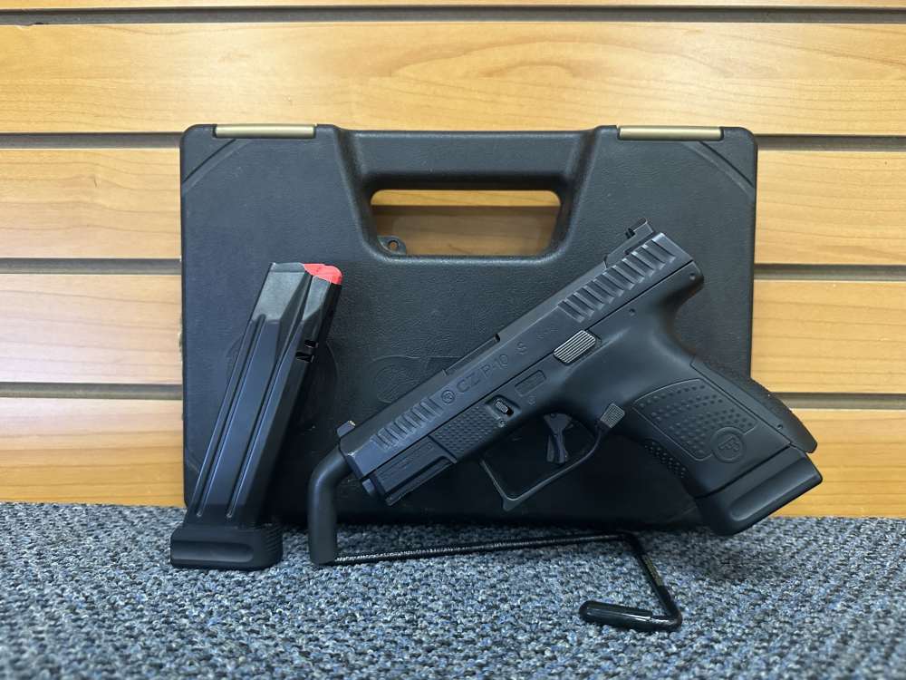 CZ P-10 S 9x19  3.5" BRL w/ Case, 12 Rd MAg & 19 Rd Mag-img-0
