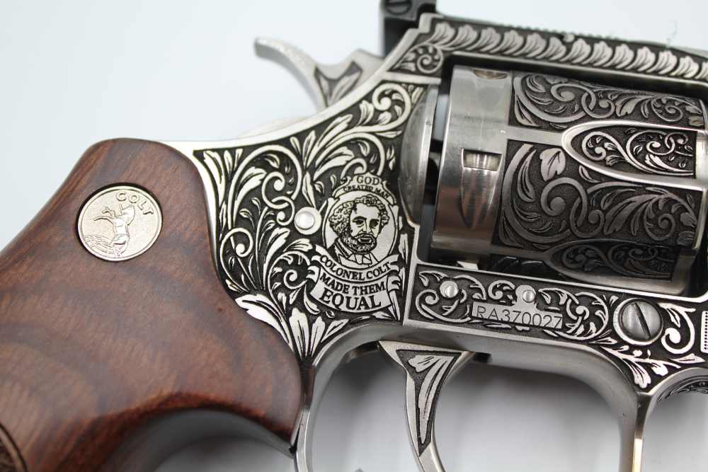 NICE! Colt King Cobra Trarget .357 Mag Custon Scroll Engraving -img-10