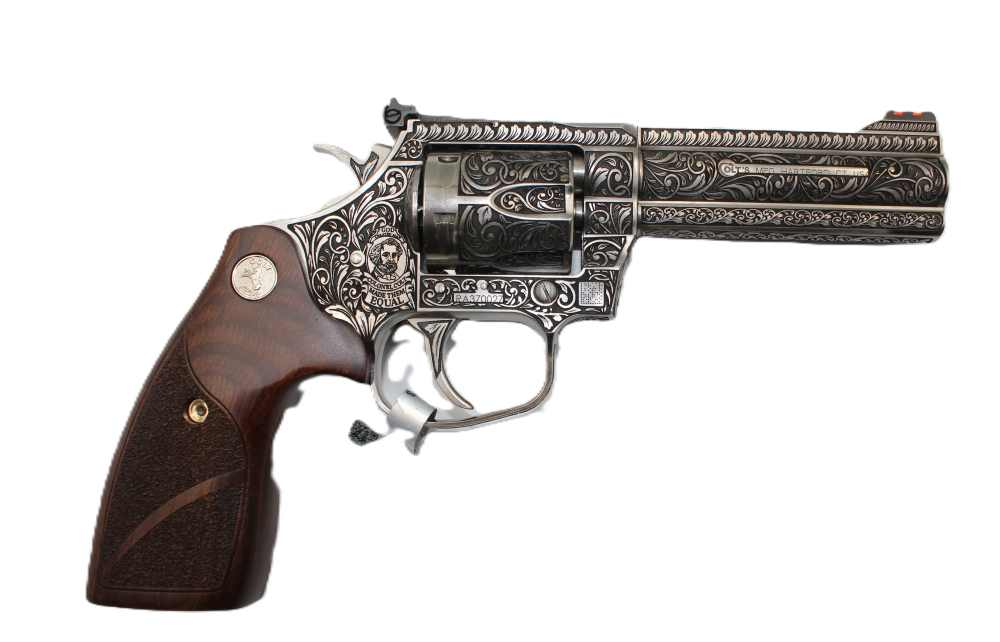 NICE! Colt King Cobra Trarget .357 Mag Custon Scroll Engraving -img-6