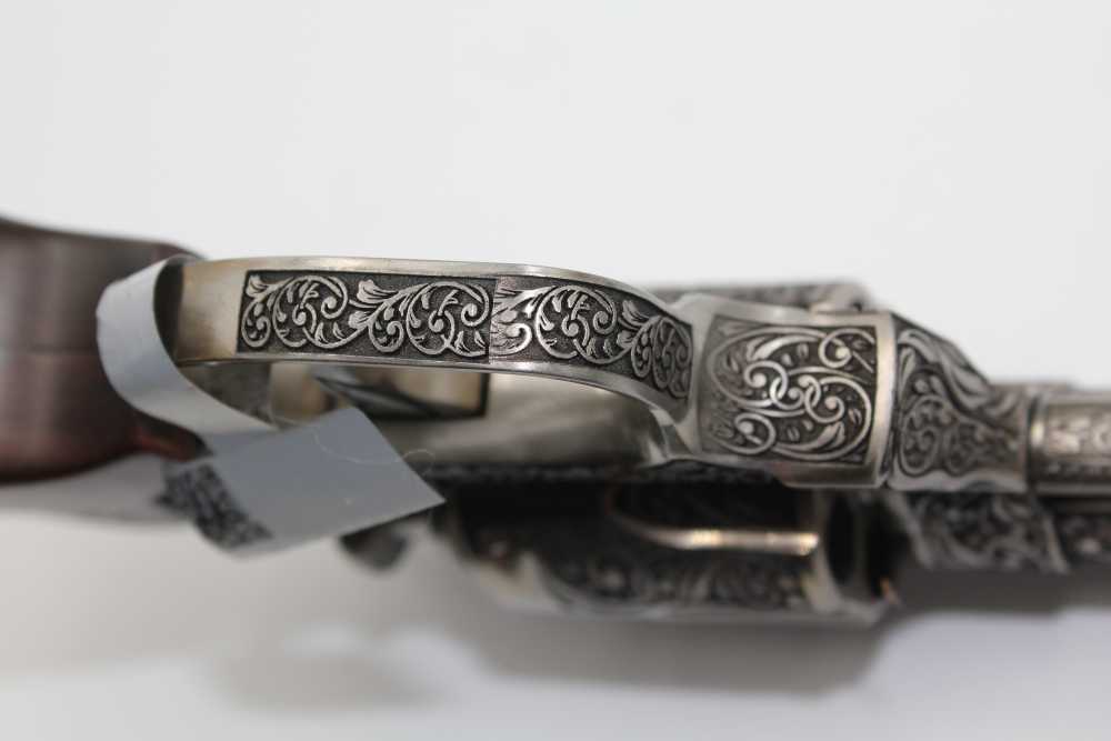 NICE! Colt King Cobra Trarget .357 Mag Custon Scroll Engraving -img-13