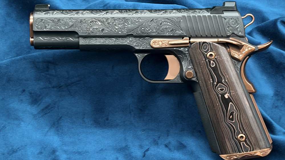 Kings River Custom KRC Level 3 1911 Copperhead 45acp Engraved DLC Layaway-img-13