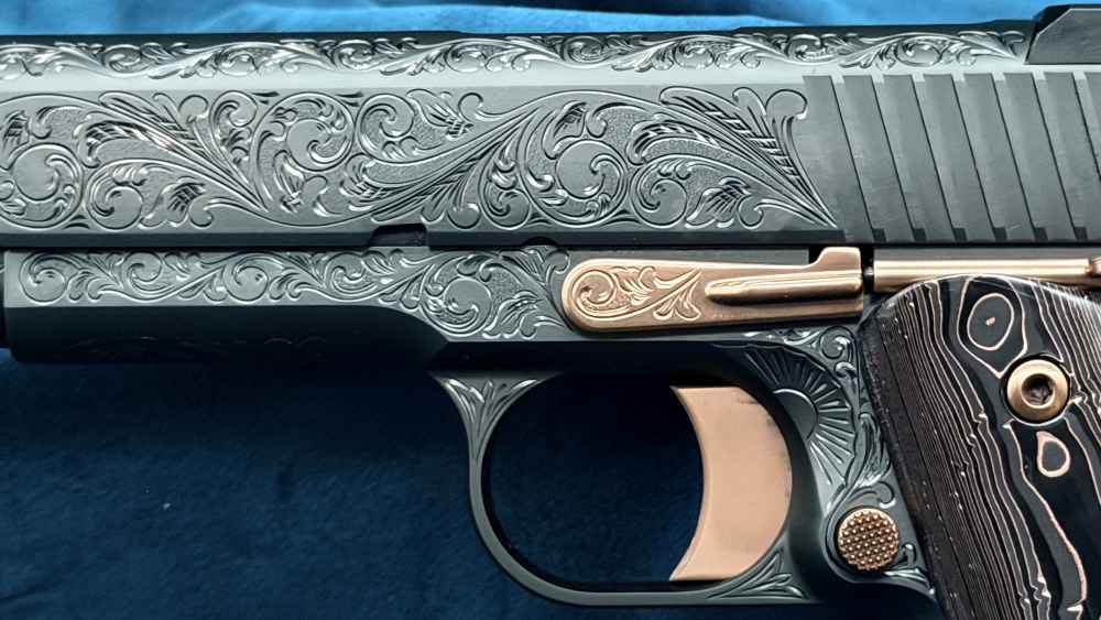 Kings River Custom KRC Level 3 1911 Copperhead 45acp Engraved DLC Layaway-img-16