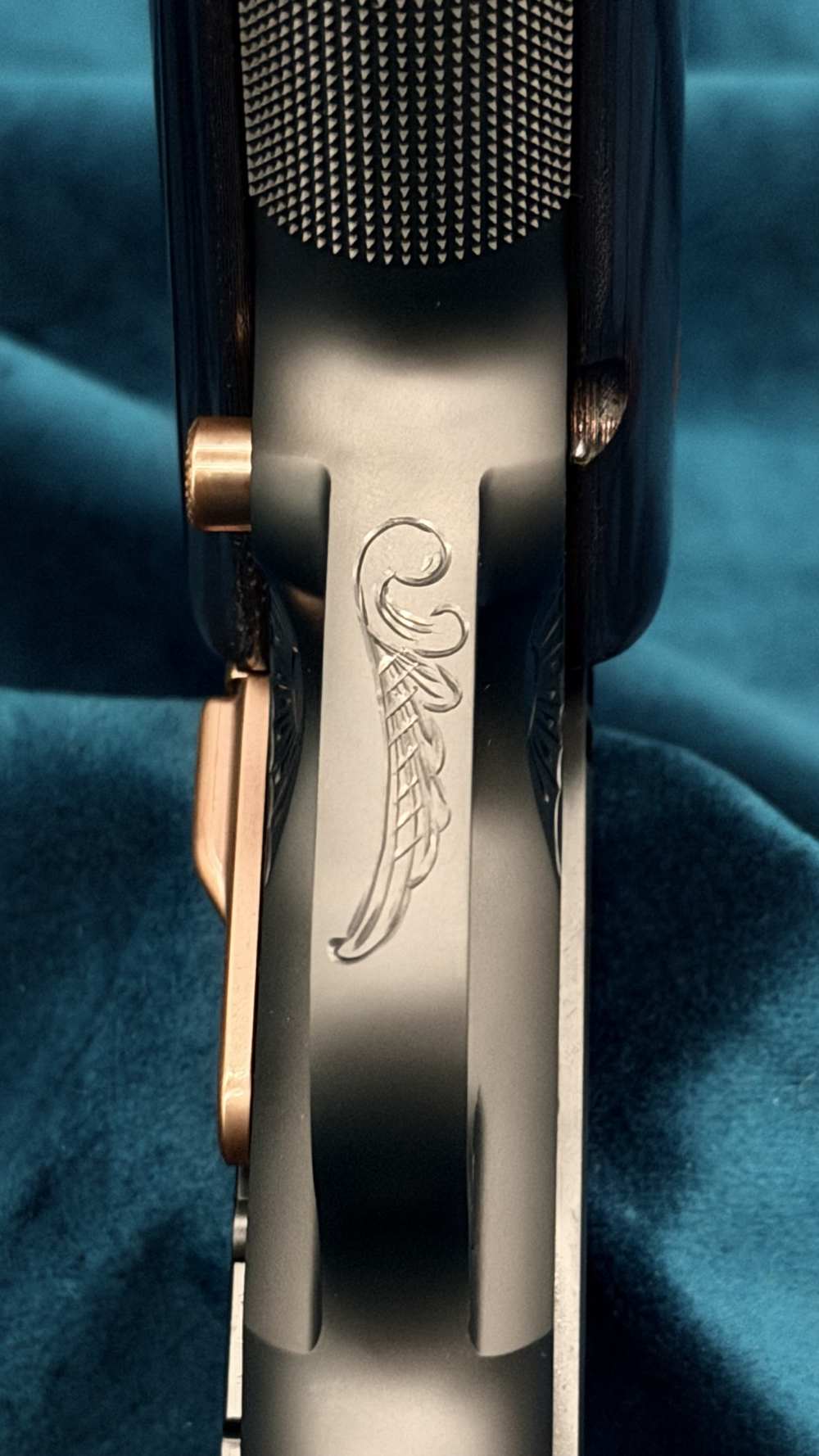 Kings River Custom KRC Level 3 1911 Copperhead 45acp Engraved DLC Layaway-img-21