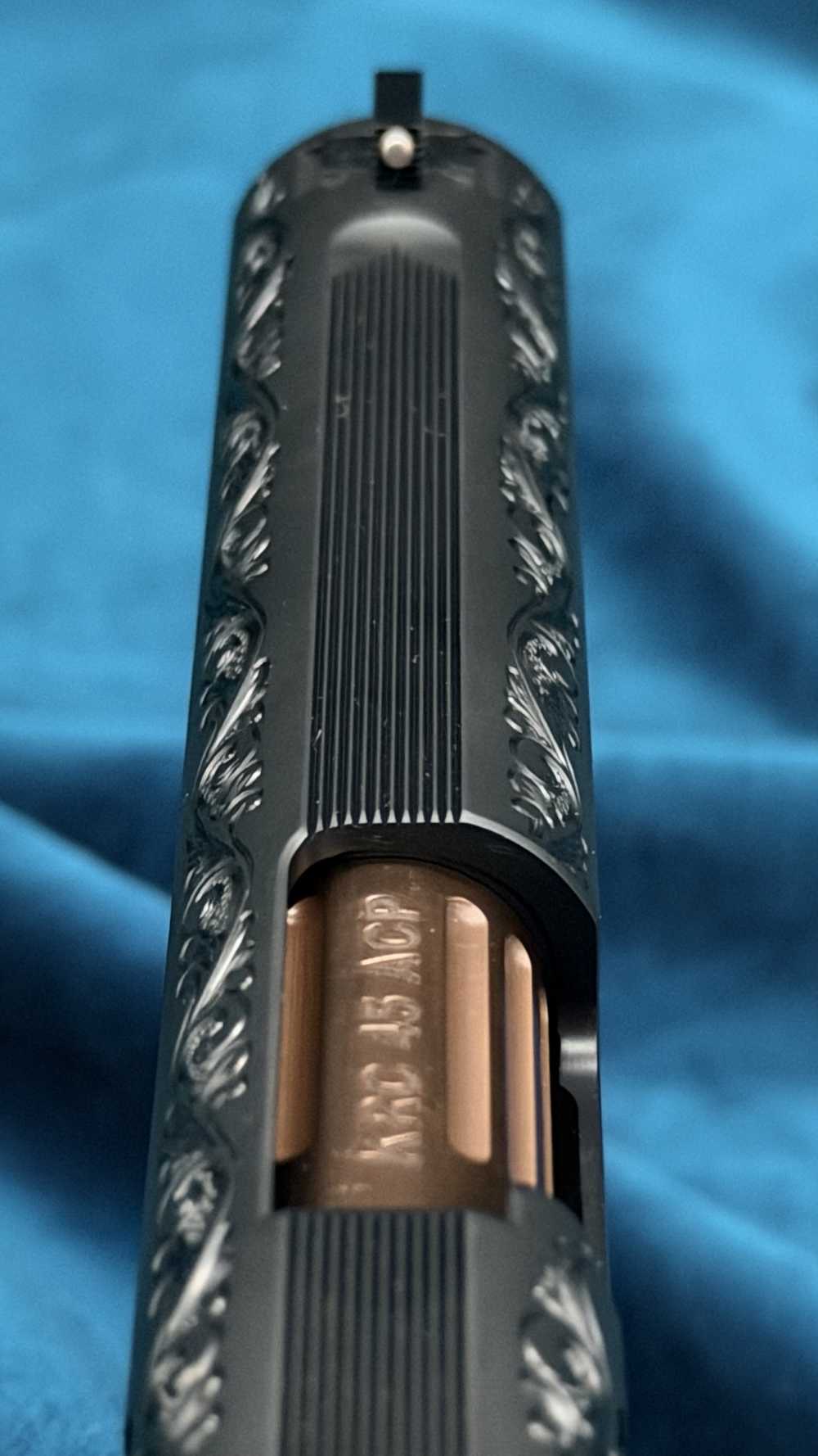 Kings River Custom KRC Level 3 1911 Copperhead 45acp Engraved DLC Layaway-img-29