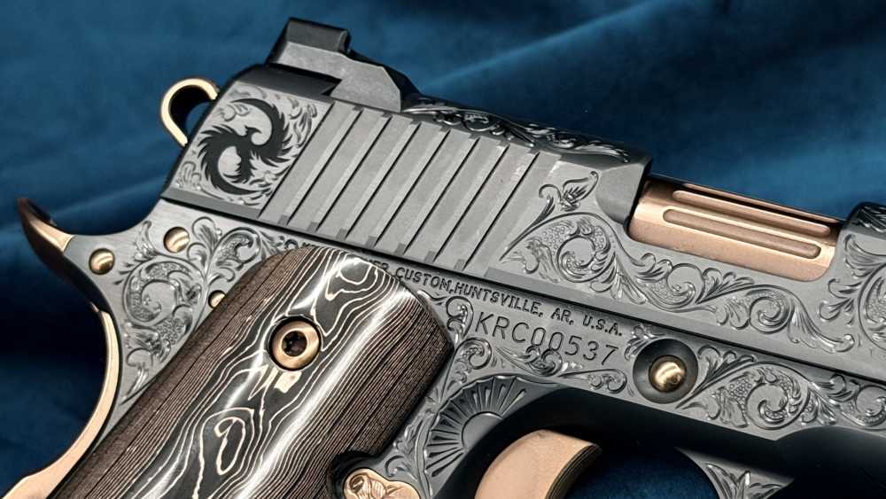 Kings River Custom KRC Level 3 1911 Copperhead 45acp Engraved DLC Layaway-img-9