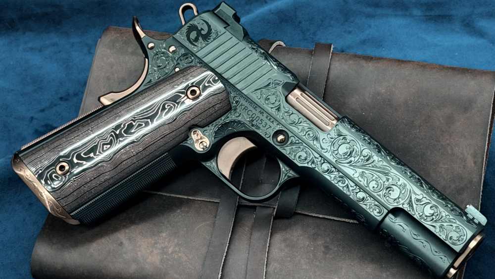 Kings River Custom KRC Level 3 1911 Copperhead 45acp Engraved DLC Layaway-img-3