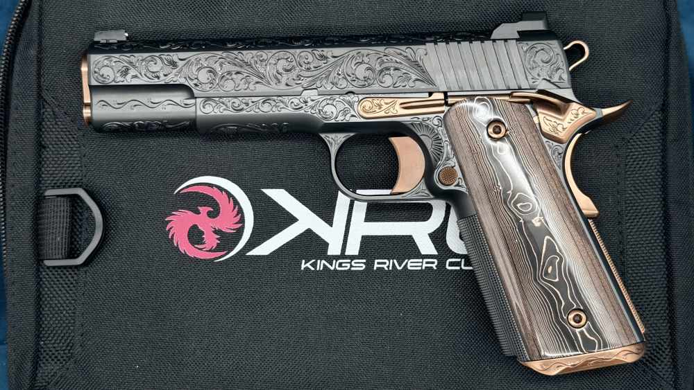 Kings River Custom KRC Level 3 1911 Copperhead 45acp Engraved DLC Layaway-img-5