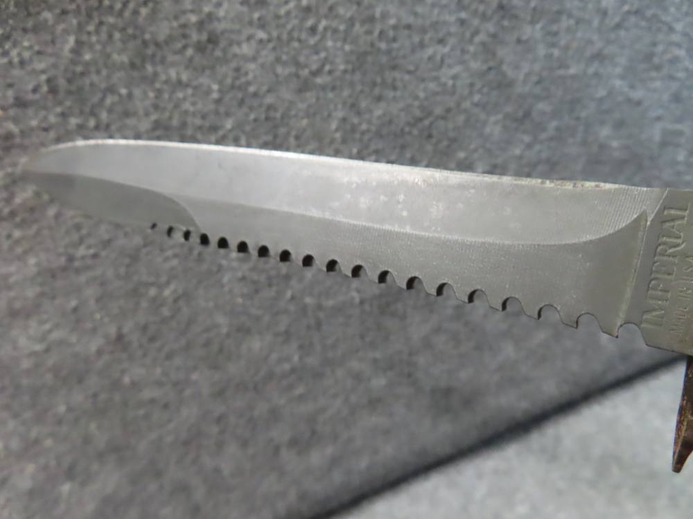 4-KNIVES; 2 IMPERIAL SURVIVAL-TRADITIONAL KNIFE FROM CRETE, SHORT MACHETE-img-21
