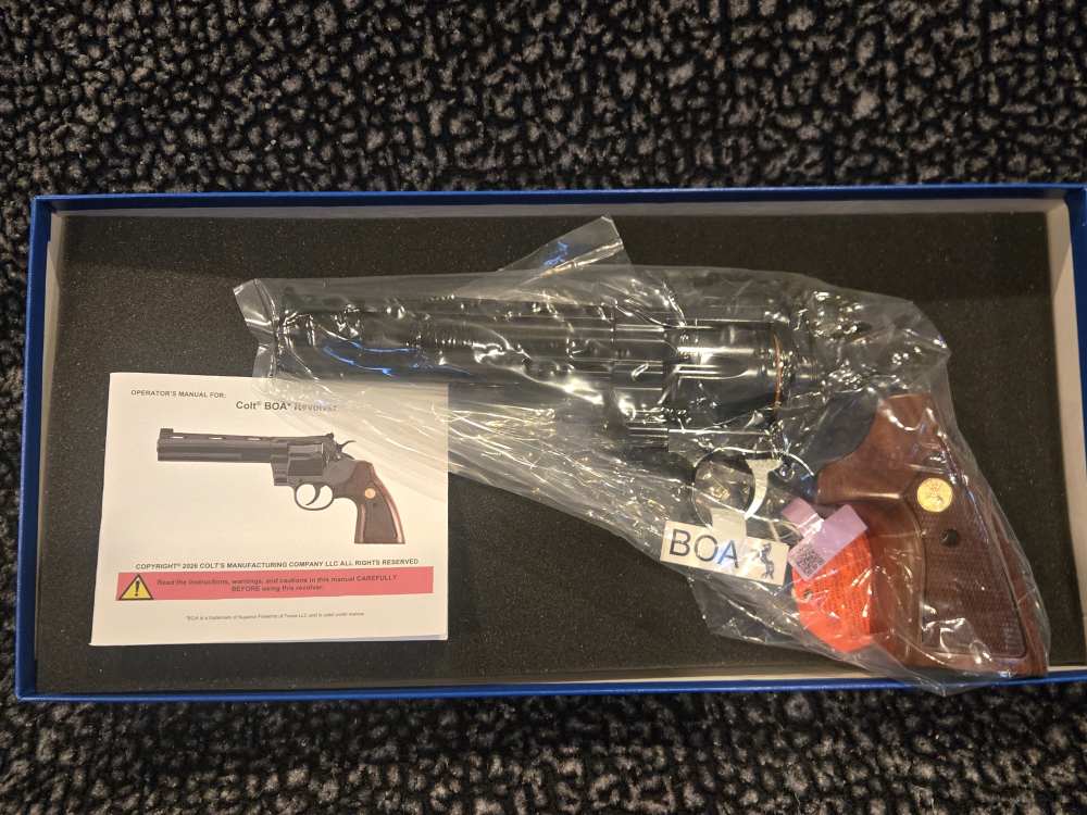 COLT Model BOA Revolver 357MAG 6" Deluxe 357 Presentation Box 1 of 1200-img-11