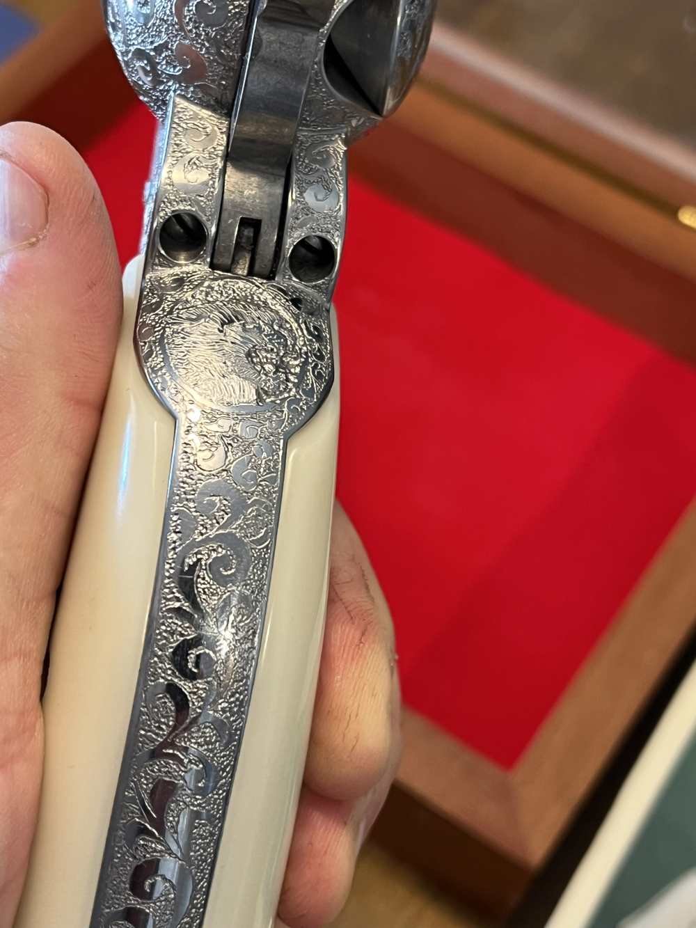 Ruger Vaquero 45LC Level 3 Hand Engraved HOLY GRAIL NEW UNFIRED! (2-275)-img-14