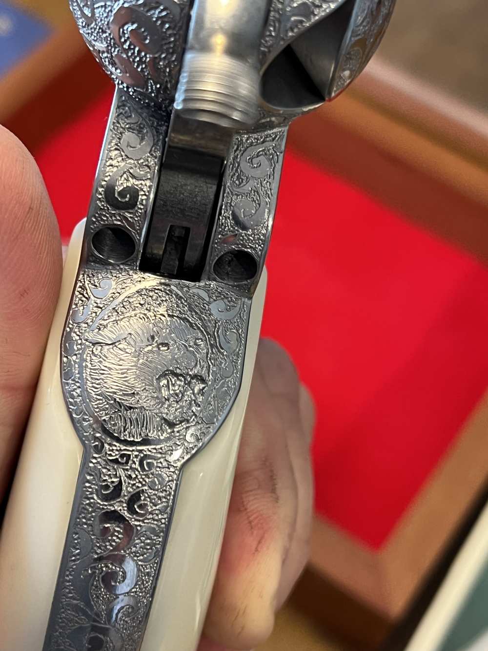 Ruger Vaquero 45LC Level 3 Hand Engraved HOLY GRAIL NEW UNFIRED! (2-275)-img-13