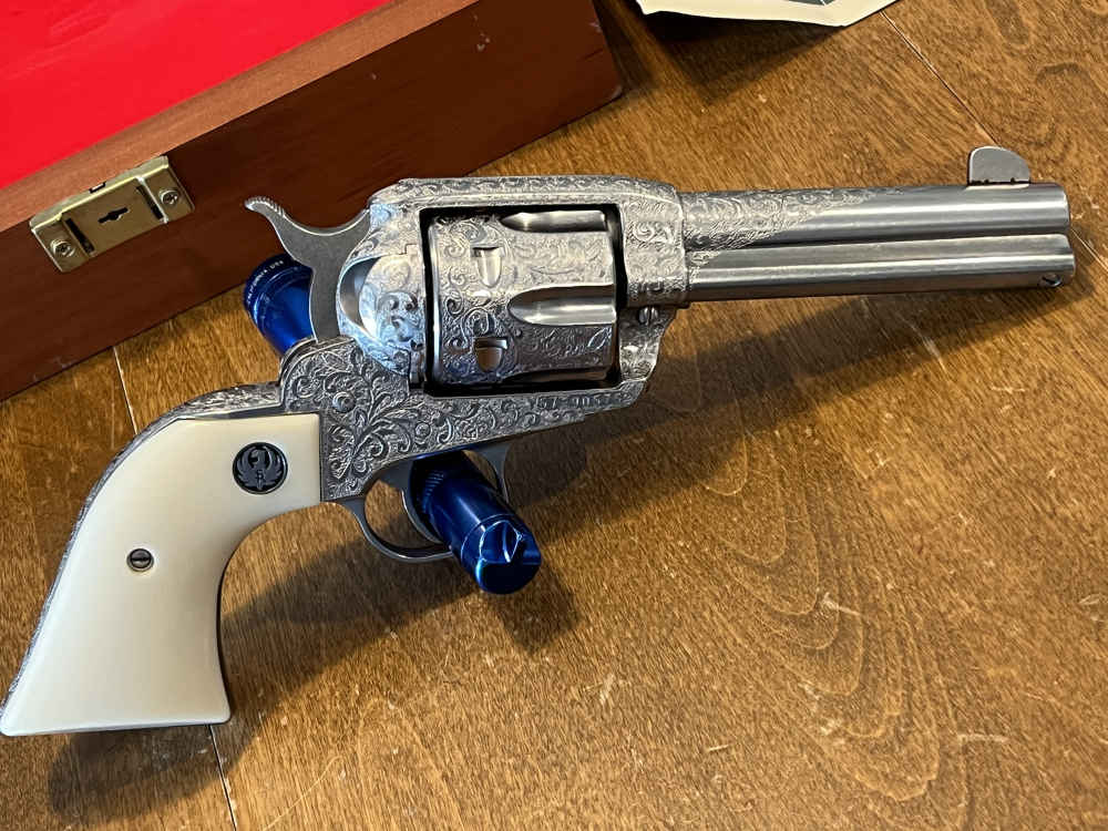 Ruger Vaquero 45LC Level 3 Hand Engraved HOLY GRAIL NEW UNFIRED! (2-275)-img-7
