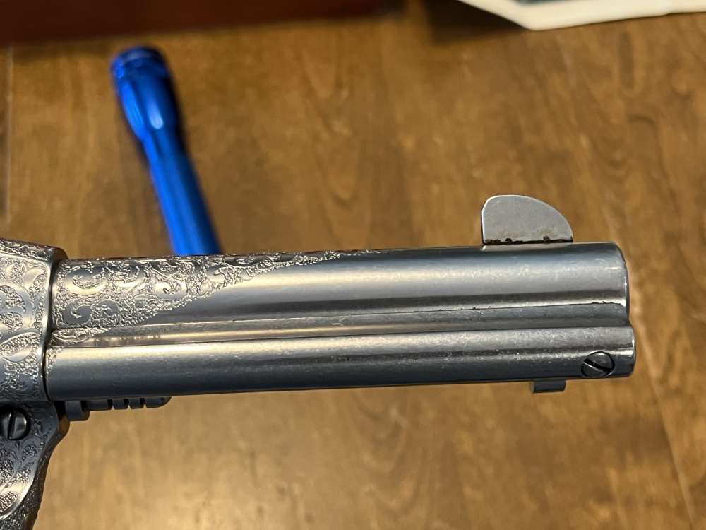 Ruger Vaquero 45LC Level 3 Hand Engraved HOLY GRAIL NEW UNFIRED! (2-275)-img-10