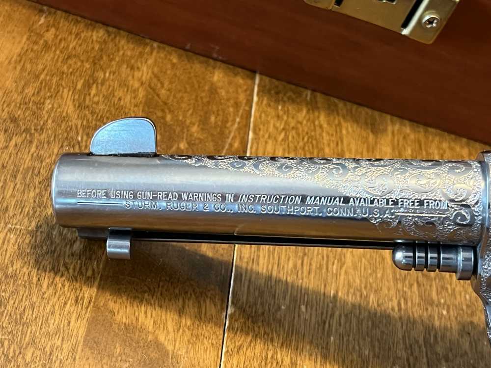 Ruger Vaquero 45LC Level 3 Hand Engraved HOLY GRAIL NEW UNFIRED! (2-275)-img-8