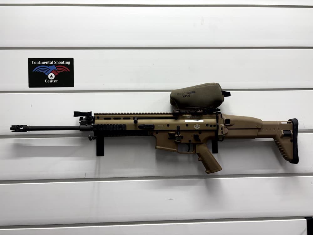 FN SCAR with Trijicon ACOG and Trijicon red dot, rails and brake VG Cond.-img-0
