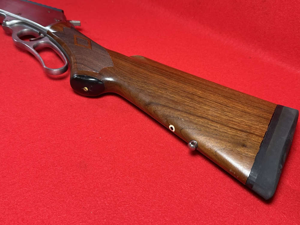 Marlin Model 336SS JM Stainless 30/30 Win Threaded 20" Lever Action Rifle-img-8