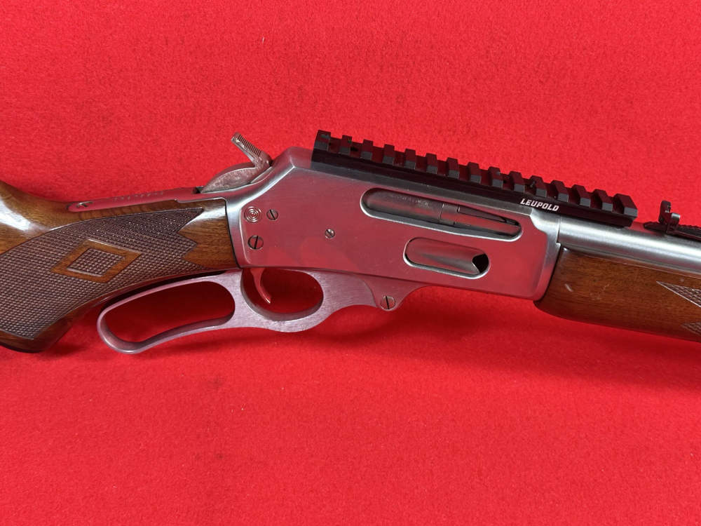 Marlin Model 336SS JM Stainless 30/30 Win Threaded 20" Lever Action Rifle-img-12