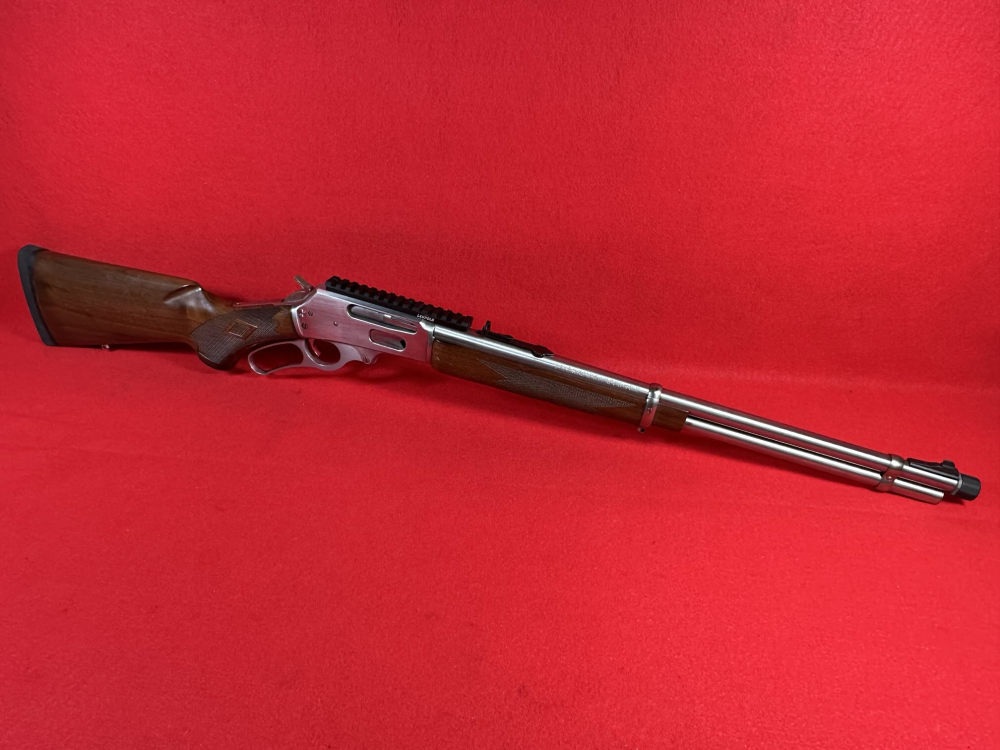 Marlin Model 336SS JM Stainless 30/30 Win Threaded 20" Lever Action Rifle-img-10