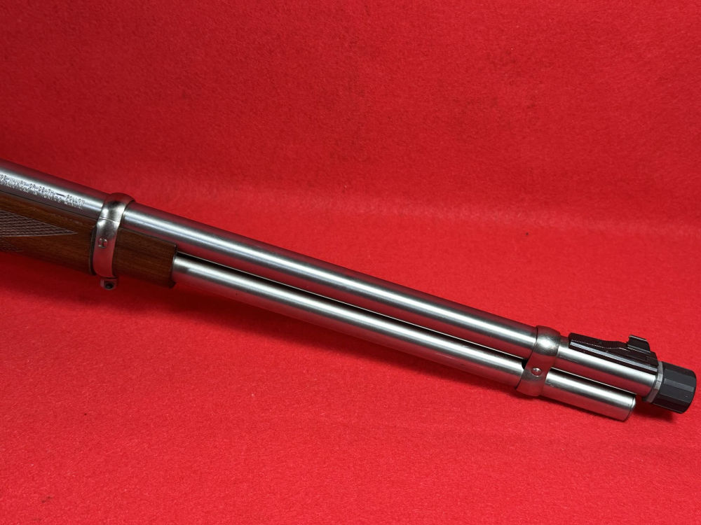 Marlin Model 336SS JM Stainless 30/30 Win Threaded 20" Lever Action Rifle-img-14