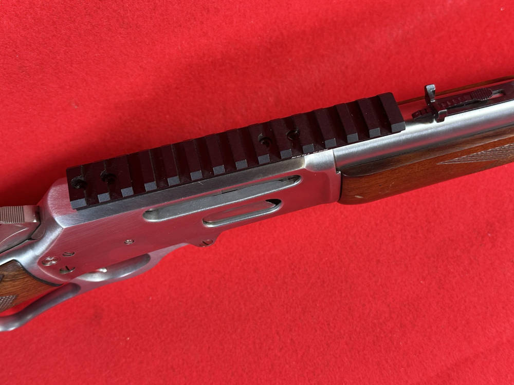 Marlin Model 336SS JM Stainless 30/30 Win Threaded 20" Lever Action Rifle-img-15