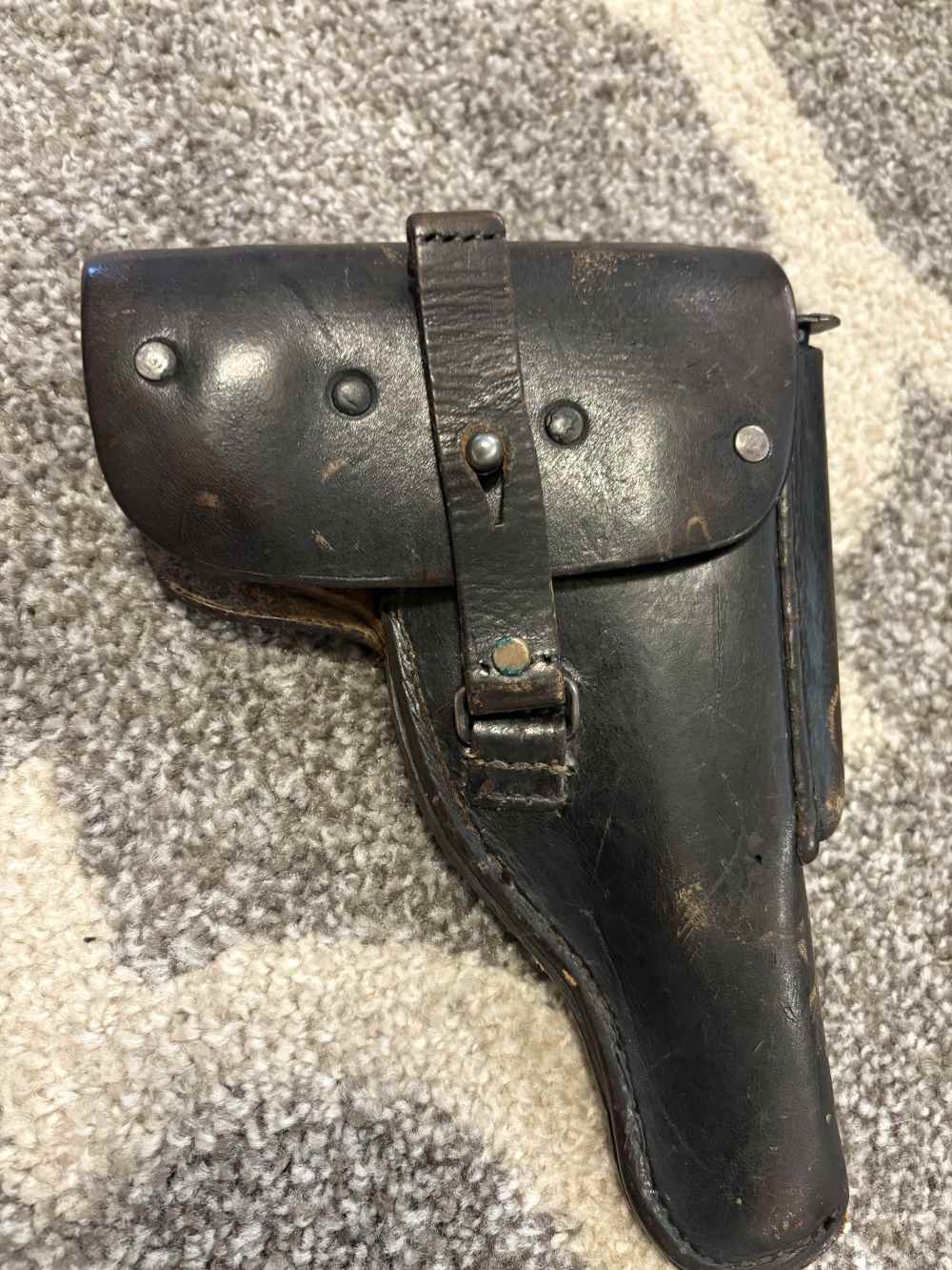 Walther P1 9mm 5" Blued Service Pistol w/ service holster & 2nd Mag -img-16