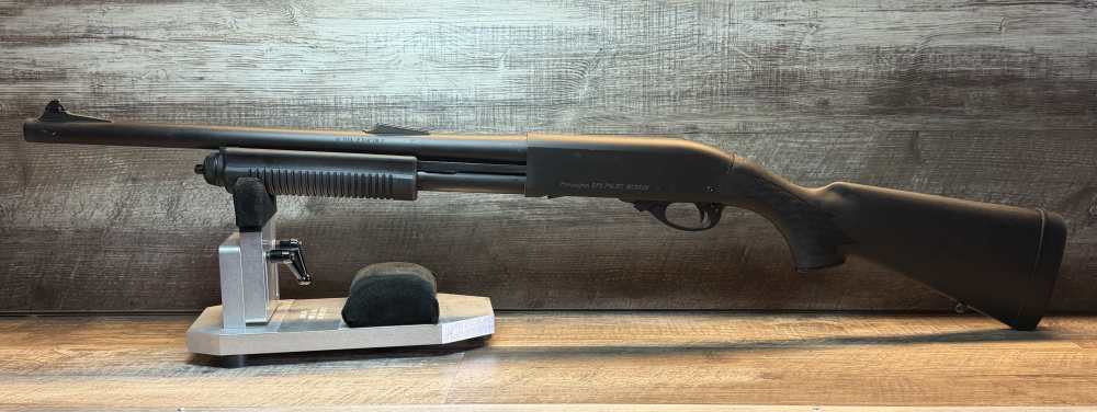 Remington 870 Police Magnum (18.5") Police/LE trade in- nice cond! -img-1