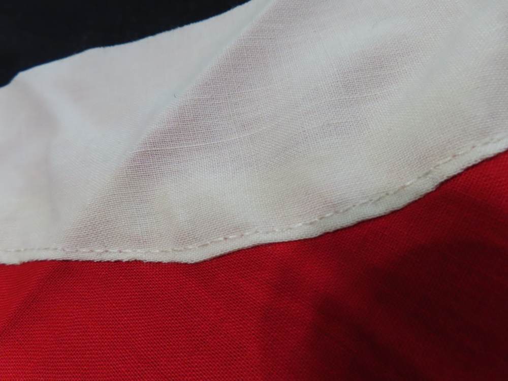WWII GERMAN VEHICLE FLAG WITH GROMMETS IN ALL 4 CORNERS-img-11