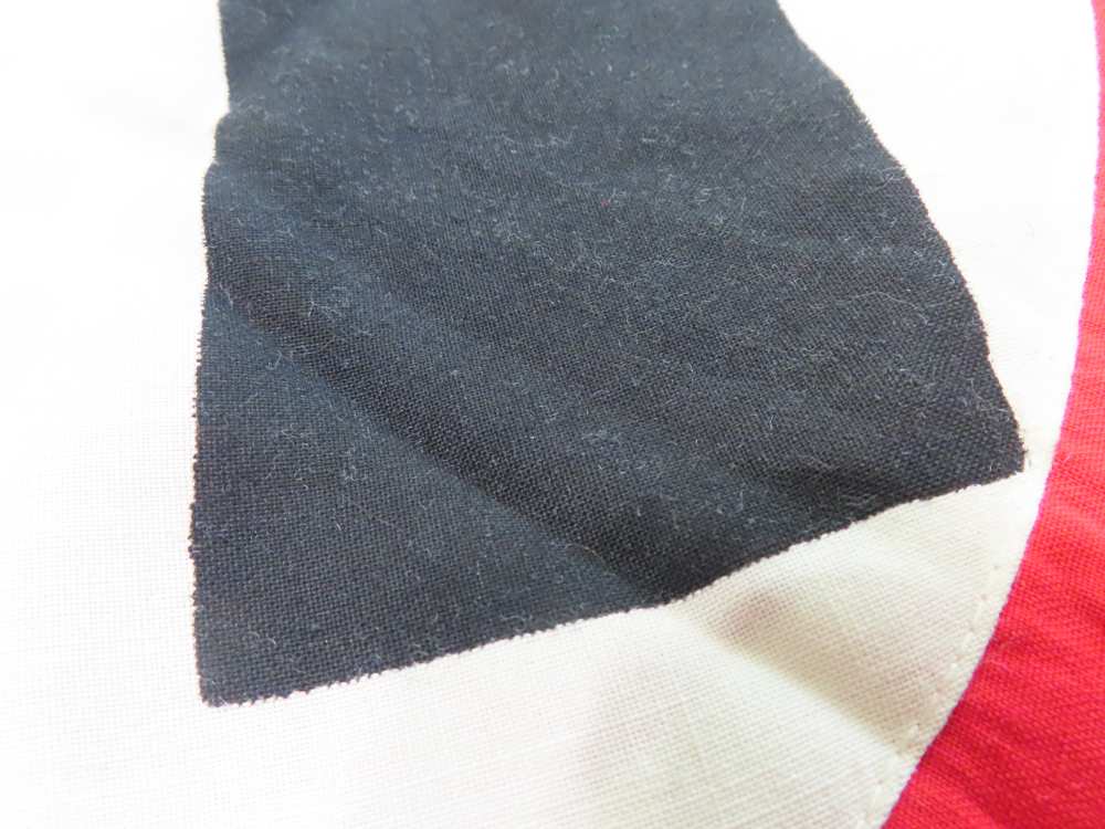 WWII GERMAN VEHICLE FLAG WITH GROMMETS IN ALL 4 CORNERS-img-10