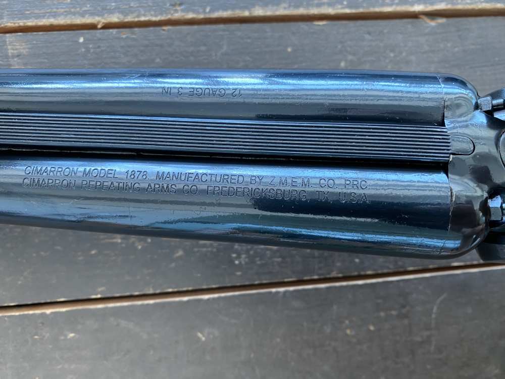 Cimarron 1878 Coach Gun 12 Gauge New Old Stock Penny Auction No Reserve-img-5
