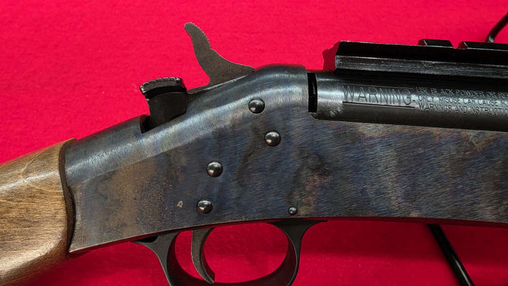 NEW ENGLAND FIREARMS - HUNTSMAN - 50 CAL MUZZLE LOADER - 24" - CLEAN- USED!-img-9