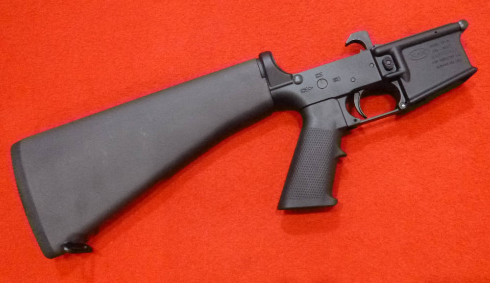 Complete AR15 Forged Lower Receiver- A2 Stock-img-0