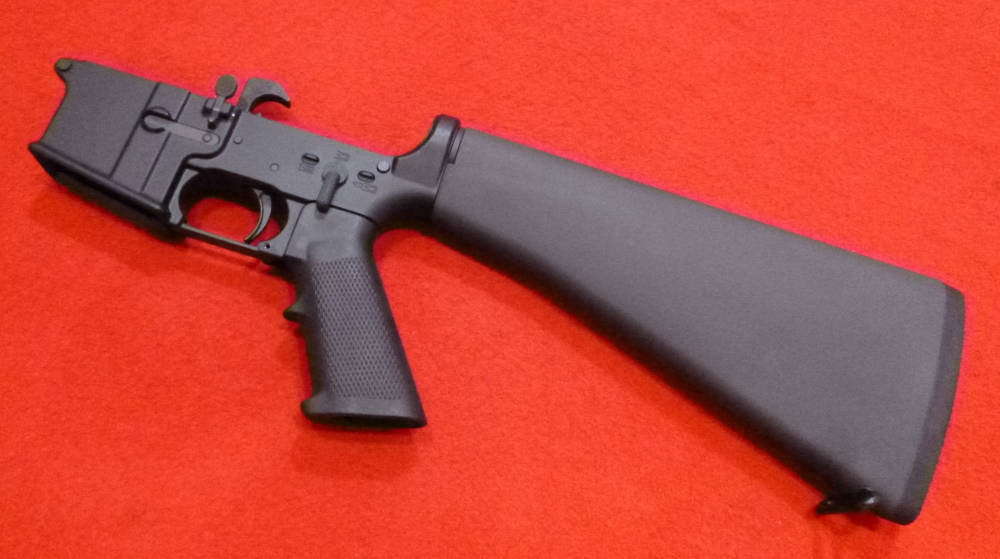 Complete AR15 Forged Lower Receiver- A2 Stock-img-6