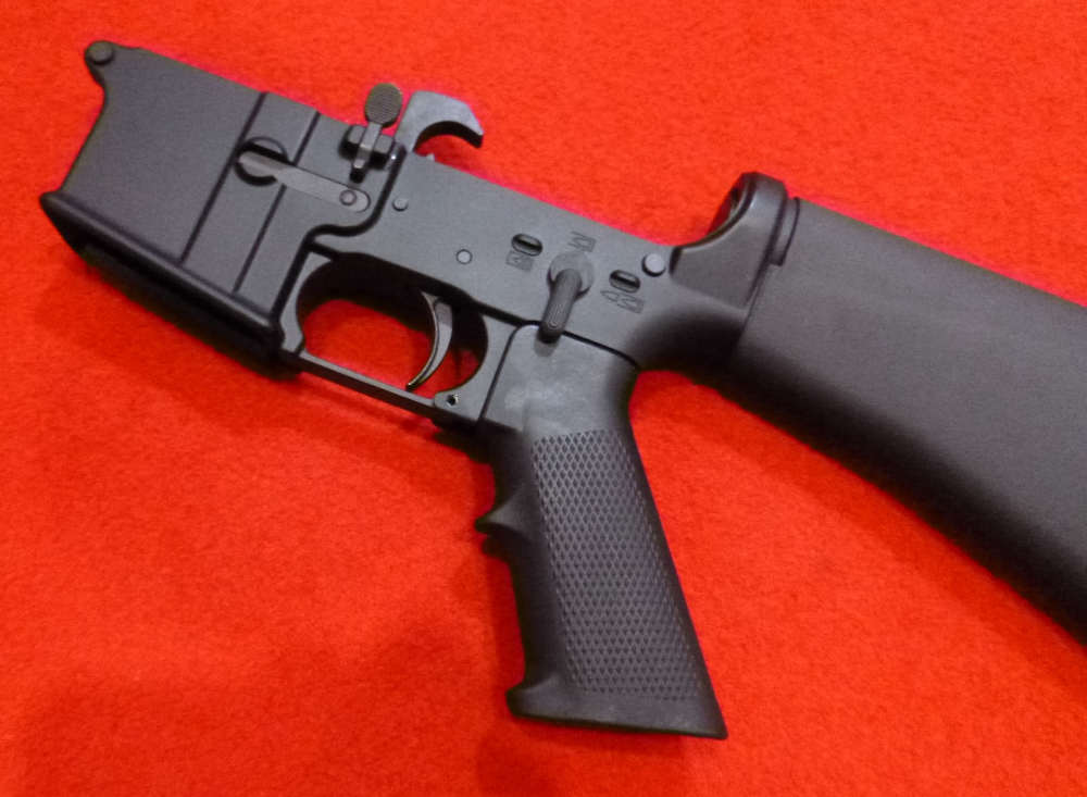 Complete AR15 Forged Lower Receiver- A2 Stock-img-7